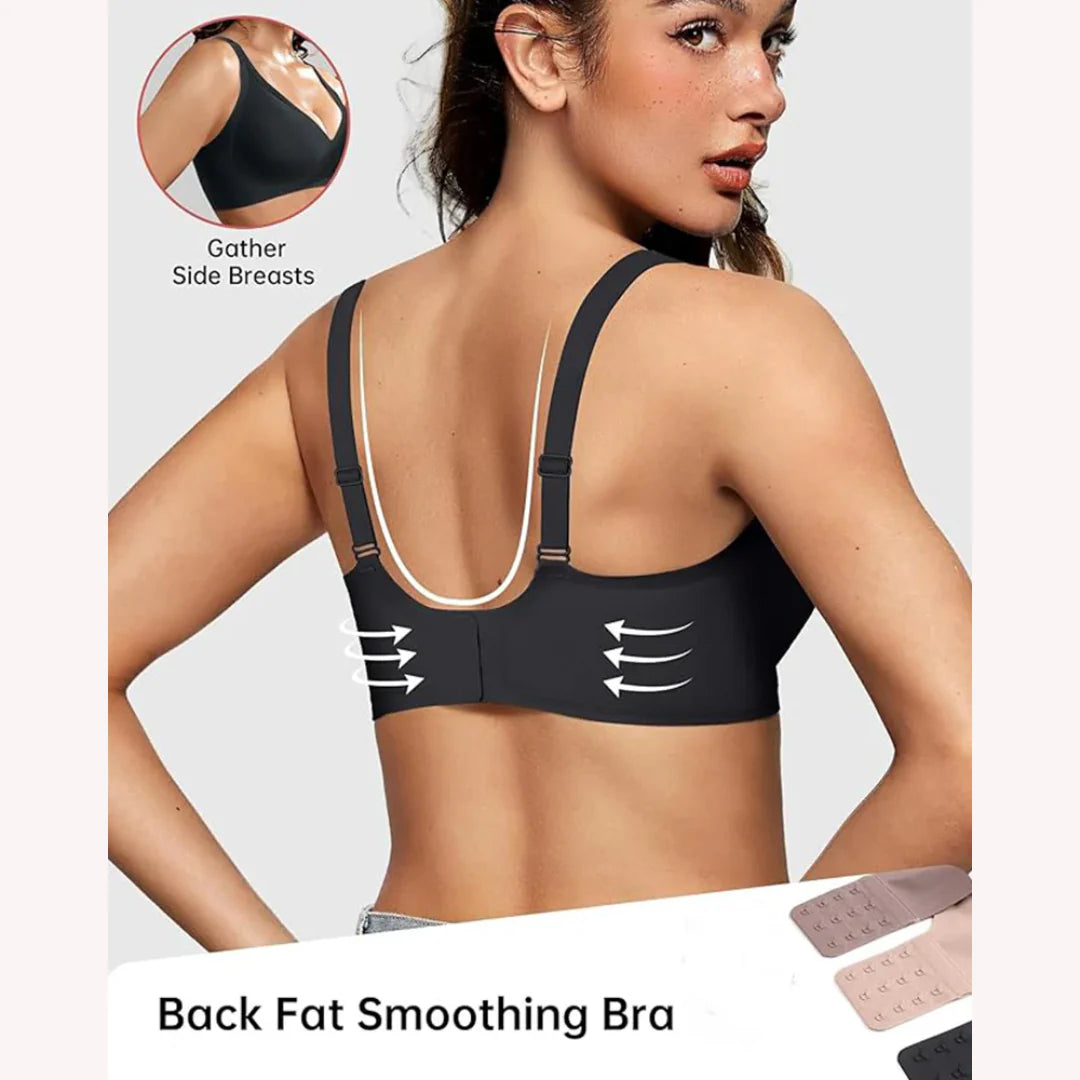 Jelly-V Wireless Push Up bra