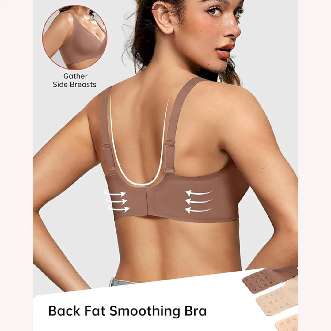 Jelly-V Wireless Push Up bra