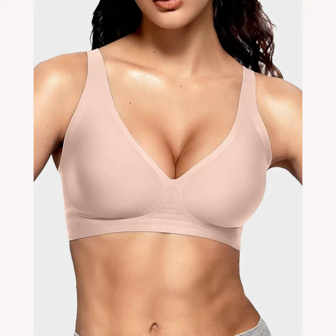 Jelly-V Wireless Push Up bra