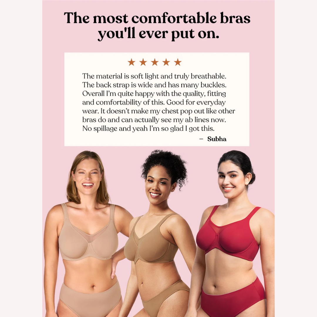 Jelly Cooling Minimizer Bra