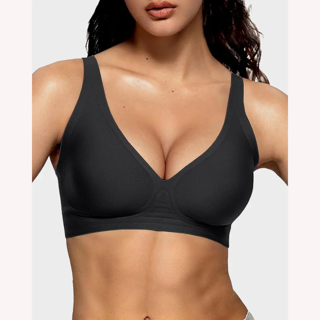 Jelly-V Wireless Push Up bra