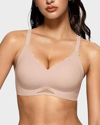 Comfortable Wireless Full Coverage Jelly Smoothing Bra