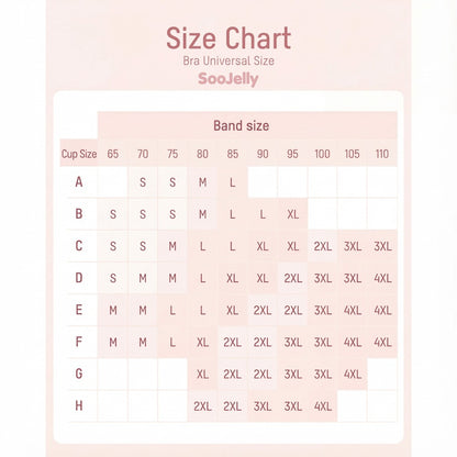 Jelly Deep-V Wireless Push Up Bra